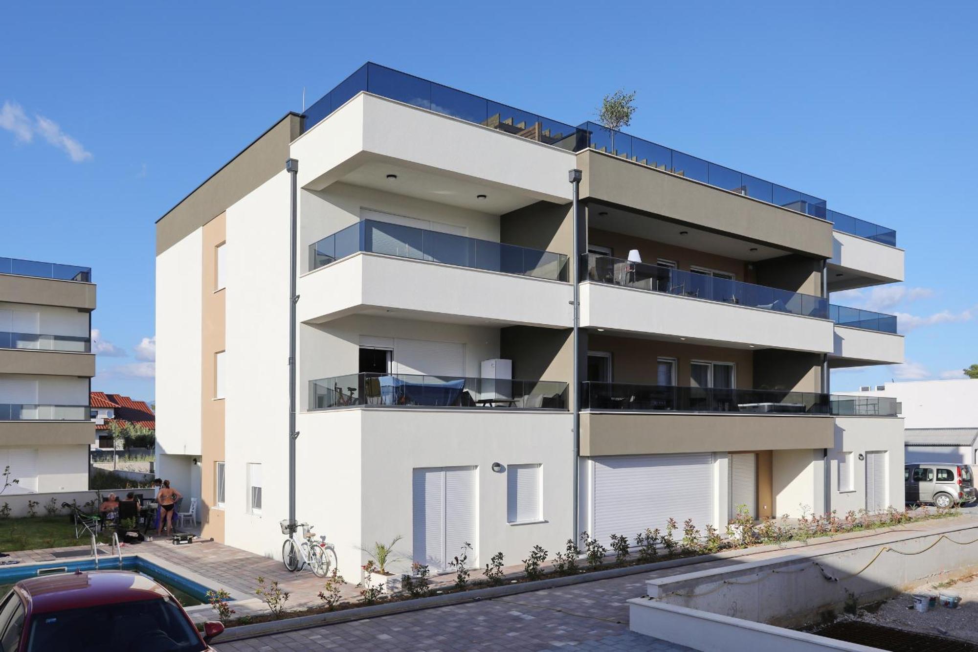 Apartment Relex With Pool & Jacuzzi Privlaka  Exteriér fotografie