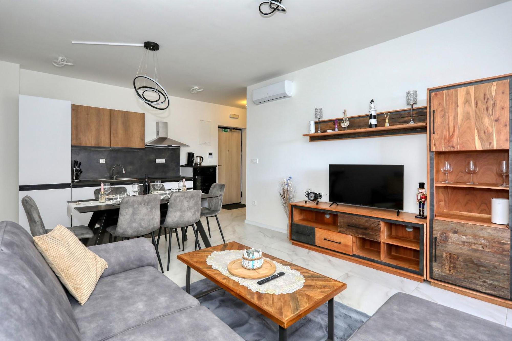 Apartment Relex With Pool & Jacuzzi Privlaka  Exteriér fotografie