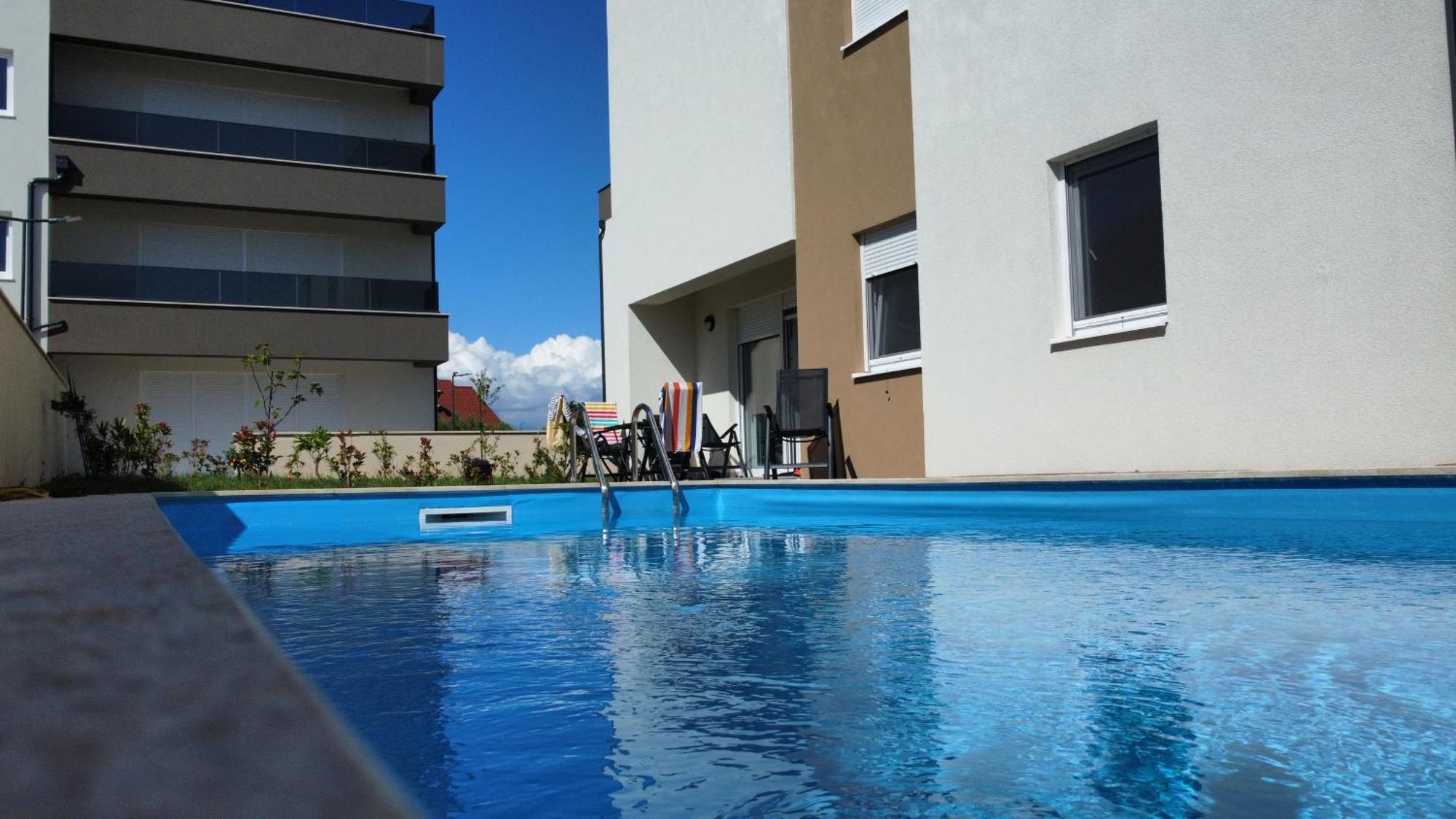 Apartment Relex With Pool & Jacuzzi Privlaka  Exteriér fotografie